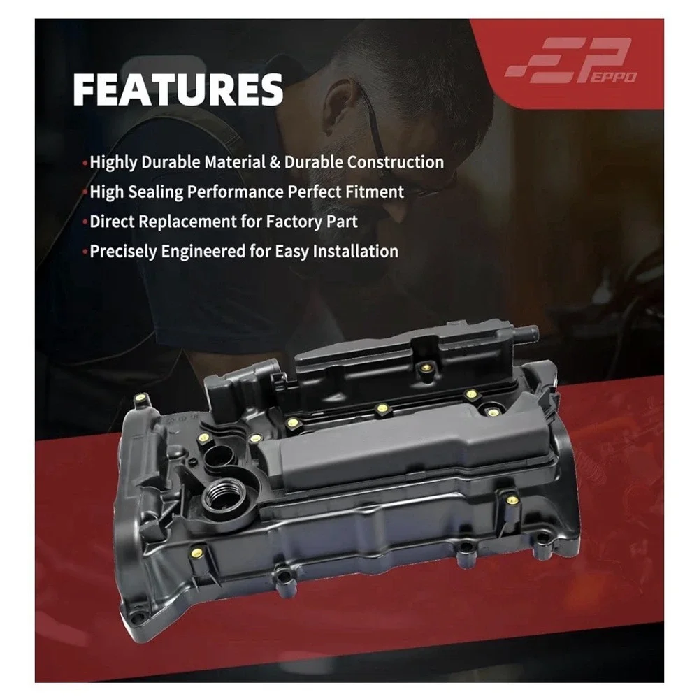 Valve Cover & Gasket‎ for 2013-2017 Honda Accord 2015-2019 CR-V 2.4L 12310RDFA01